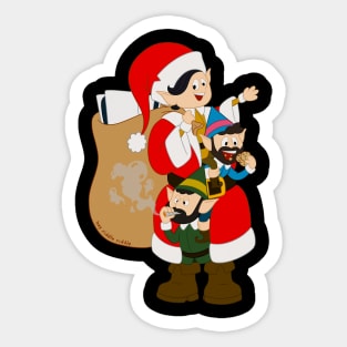 Santa is Dead 1 Sticker